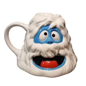 Rudolph the Red Nosed‎ Reindeer Abominable Snowman Sculpted 18oz Ceramic Mug